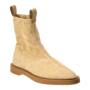 Celine Flow Suede Boot, Beige